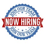 Now Hiring Badge